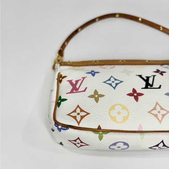 ✨SOLD✨ Vintage Louis Vuitton Murakami Multicolor Pochette - Picture 12 of 16
